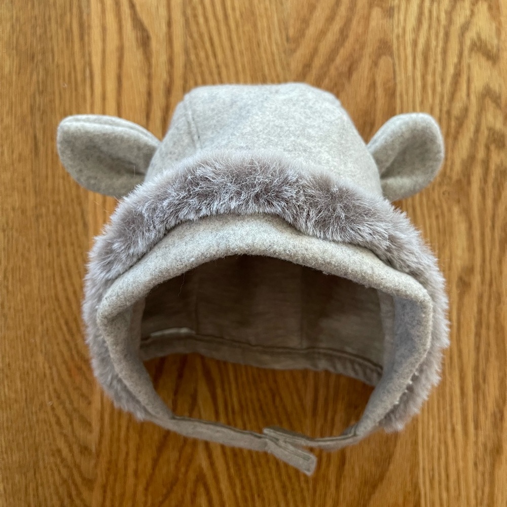 ⛔️SOLD⛔️ Wool Baby Hood Hat